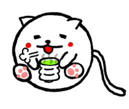 Fatty cat sticker #4112818