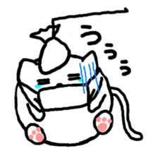 Fatty cat sticker #4112841