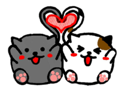 Fatty cat sticker #4112846