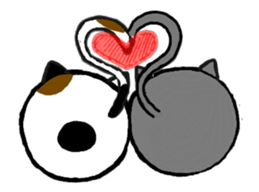 Fatty cat sticker #4112847