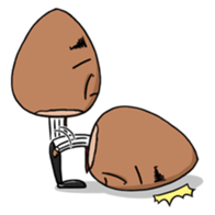 Chestnut the office worker sticker #4113412