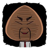 Chestnut the office worker sticker #4113423