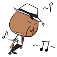 Chestnut the office worker sticker #4113428