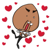 Chestnut the office worker sticker #4113432