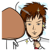 Chestnut the office worker sticker #4113433