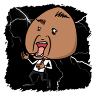 Chestnut the office worker sticker #4113434