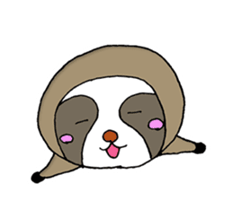 indolent sloth Sticker sticker #4113733