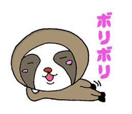indolent sloth Sticker sticker #4113735