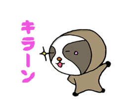 indolent sloth Sticker sticker #4113743