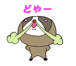 indolent sloth Sticker sticker #4113752