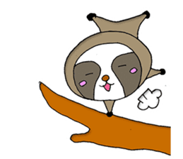 indolent sloth Sticker sticker #4113758