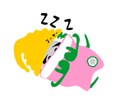 Unwind sticker of geko&gourds sticker #4113898