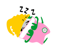 Unwind sticker of geko&gourds sticker #4113898