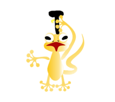 Unwind sticker of geko&gourds sticker #4113911