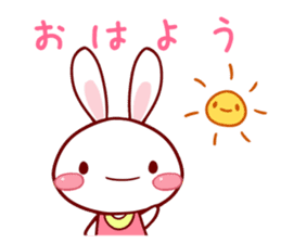KAWAII White Rabbit sticker #4113968