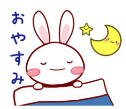 KAWAII White Rabbit sticker #4113969