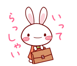 KAWAII White Rabbit sticker #4113970