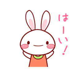 KAWAII White Rabbit sticker #4113974