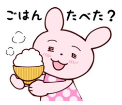 "Ruby" the bunny sticker #4114211