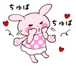 "Ruby" the bunny sticker #4114218