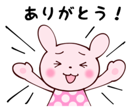 "Ruby" the bunny sticker #4114224