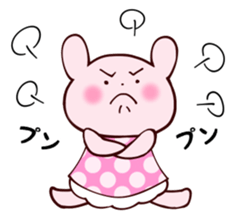 "Ruby" the bunny sticker #4114231