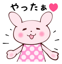 "Ruby" the bunny sticker #4114241