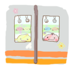 fishing frog sticker #4114434