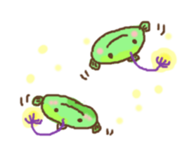 fishing frog sticker #4114438