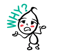 Kawaii Drop-chan 2 sticker #4114771