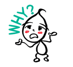 Kawaii Drop-chan 2 sticker #4114771