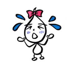 Kawaii Drop-chan 2 sticker #4114777