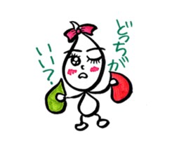 Kawaii Drop-chan 2 sticker #4114780