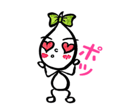 Kawaii Drop-chan 2 sticker #4114781