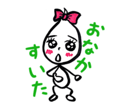 Kawaii Drop-chan 2 sticker #4114784