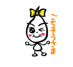 Kawaii Drop-chan 2 sticker #4114789