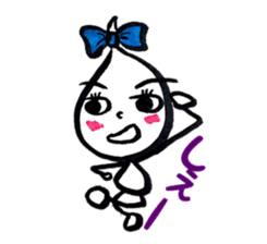 Kawaii Drop-chan 2 sticker #4114797