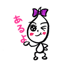 Kawaii Drop-chan 2 sticker #4114798