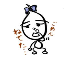 Kawaii Drop-chan 2 sticker #4114801