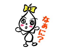Kawaii Drop-chan 2 sticker #4114803
