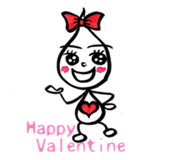 Kawaii Drop-chan 2 sticker #4114806