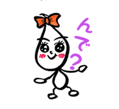 Kawaii Drop-chan 2 sticker #4114807