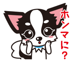 Cute Chihuahua Kansai Words Stickers sticker #4115462