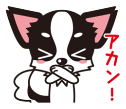 Cute Chihuahua Kansai Words Stickers sticker #4115466