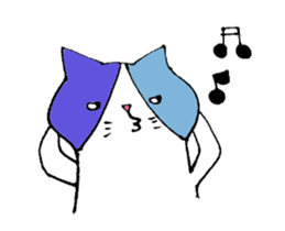 Tomomo's Cat Sticker sticker #4115521