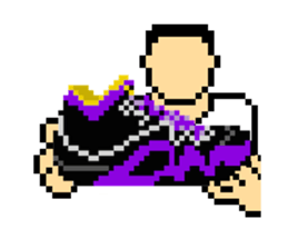 Dot Graffiti(basketball) sticker #4115734