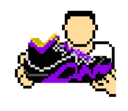 Dot Graffiti(basketball) sticker #4115734