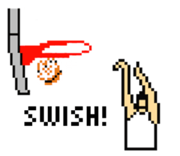 Dot Graffiti(basketball) sticker #4115738