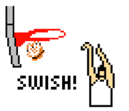 Dot Graffiti(basketball) sticker #4115738