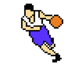 Dot Graffiti(basketball) sticker #4115741